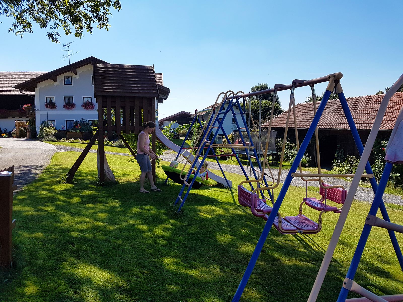 Urlaub auf dem Jodlhof in der Nähe von Obing im Chiemgau